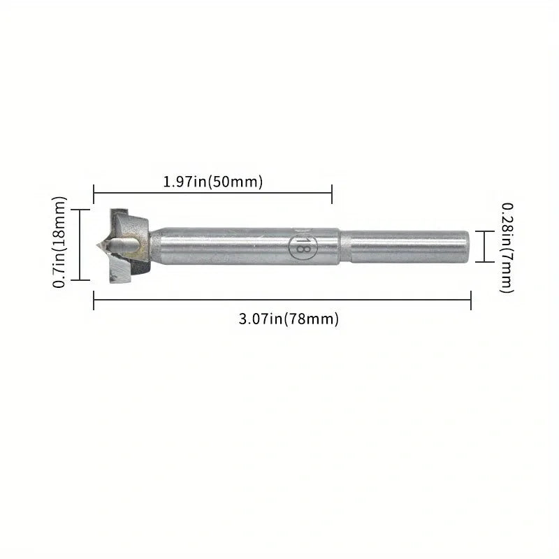 Ordinary woodworking hole opener hand electric drill hole expanding drill hinge alloy plastic gypsum board hole extractor