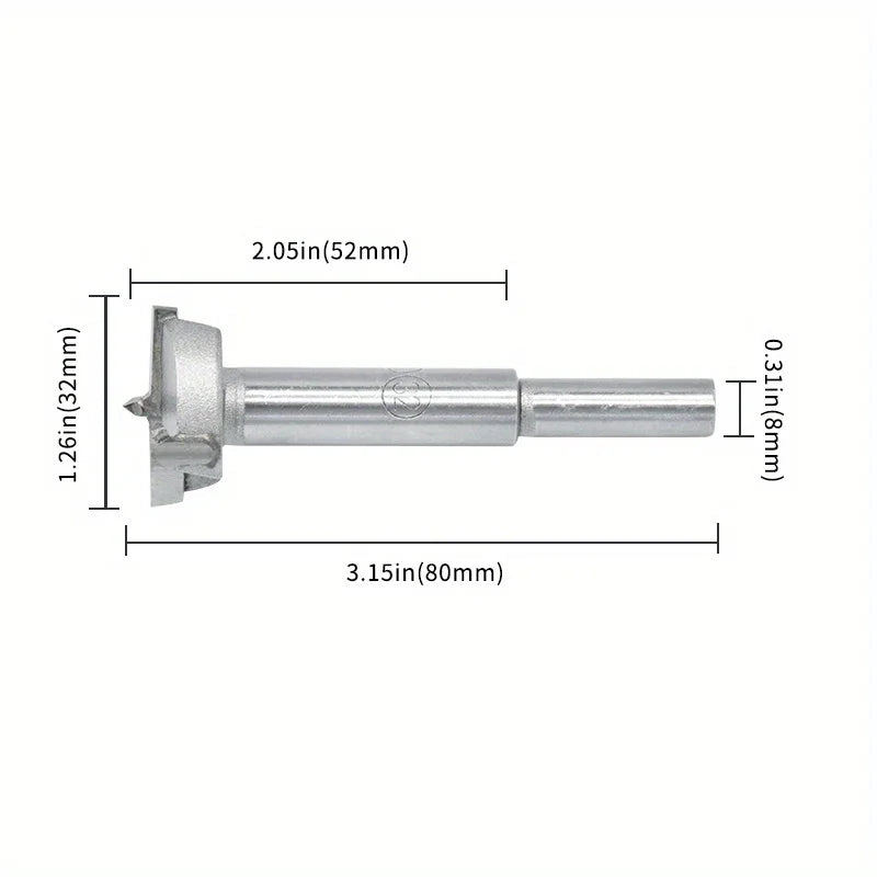 Ordinary woodworking hole opener hand electric drill hole expanding drill hinge alloy plastic gypsum board hole extractor