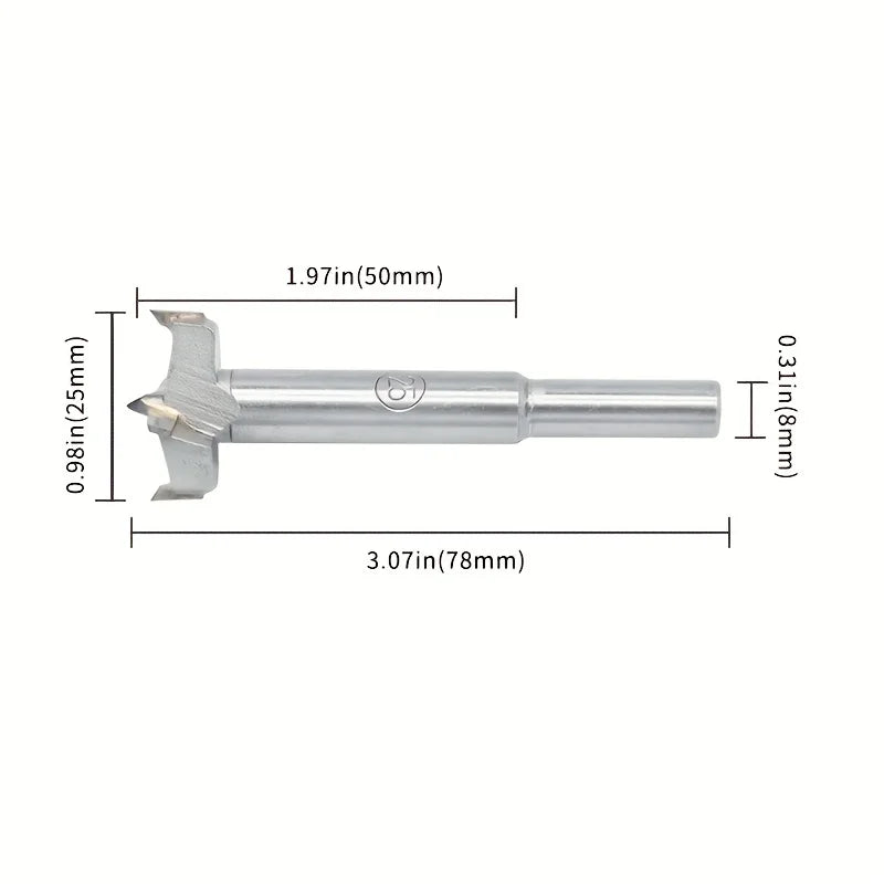 Ordinary woodworking hole opener hand electric drill hole expanding drill hinge alloy plastic gypsum board hole extractor