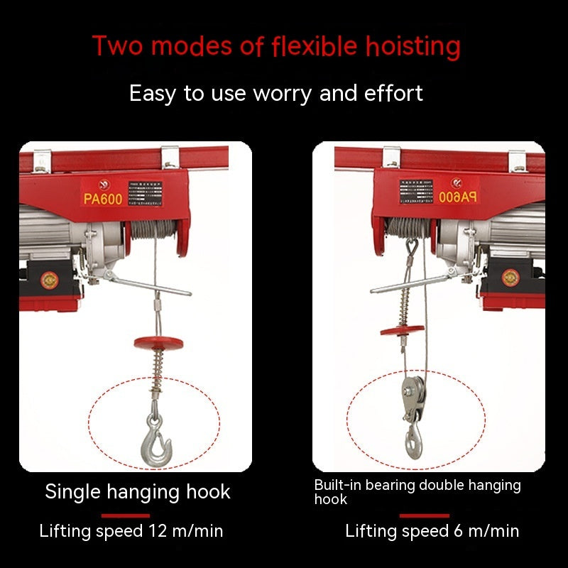 Electric Hoist Miniature Reed Household Foxy Crane