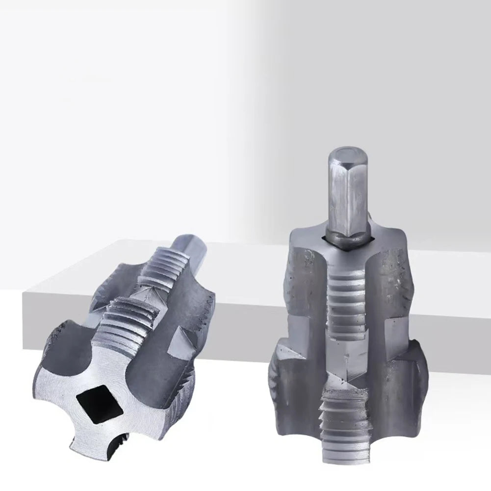 1pc PRP Water Pipe Inner Hole Drill 4 Points 6 Points PPR Water Pipe Internal Thread Opener For PVC Plastic Pipe Thread Tap Tool
