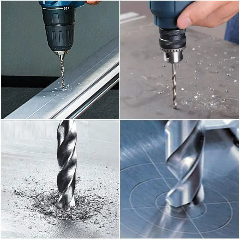 Bosch Electric Metal Drill Bit Set Woodworking Rotate Power Accessories Tool 1-10mm Hss-G Wood Drill Bits Punching Hole Saw Tool