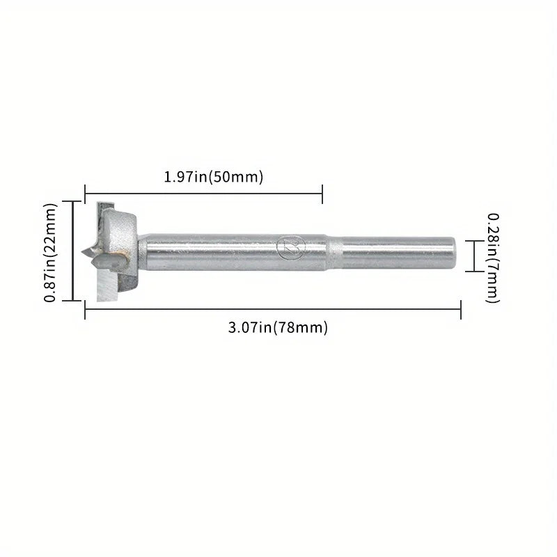 Ordinary woodworking hole opener hand electric drill hole expanding drill hinge alloy plastic gypsum board hole extractor