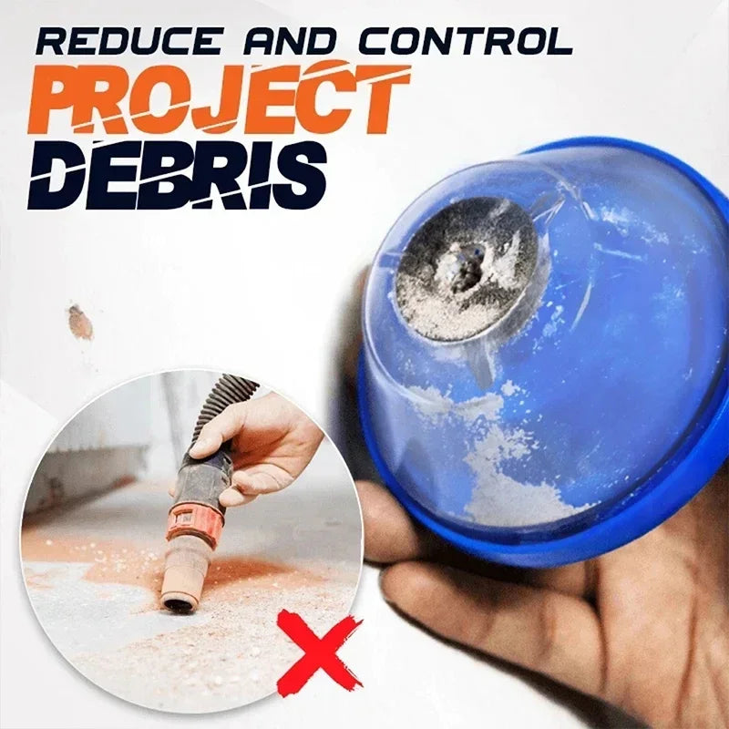 Electric Drill Dust Cover Mini Dust Proof Device 6pcs Orange Filter Vacuum Cleaner Household Dust Collector Power Accessories
