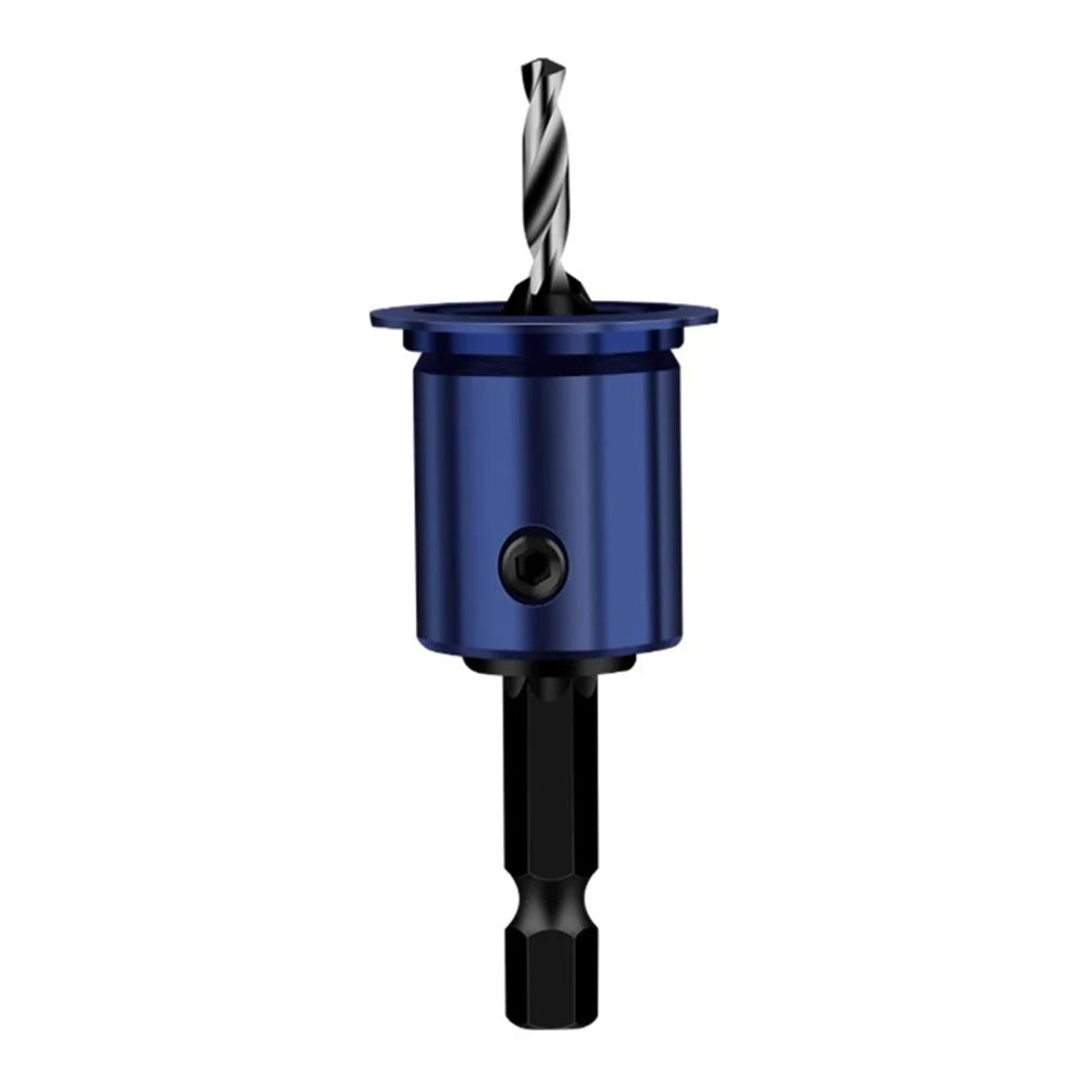 Countersink Drill Bit Limit Hole Opener Countersunk Drill Bit With Adjustable Depth Stop Low Friction For Accurate Woodworking