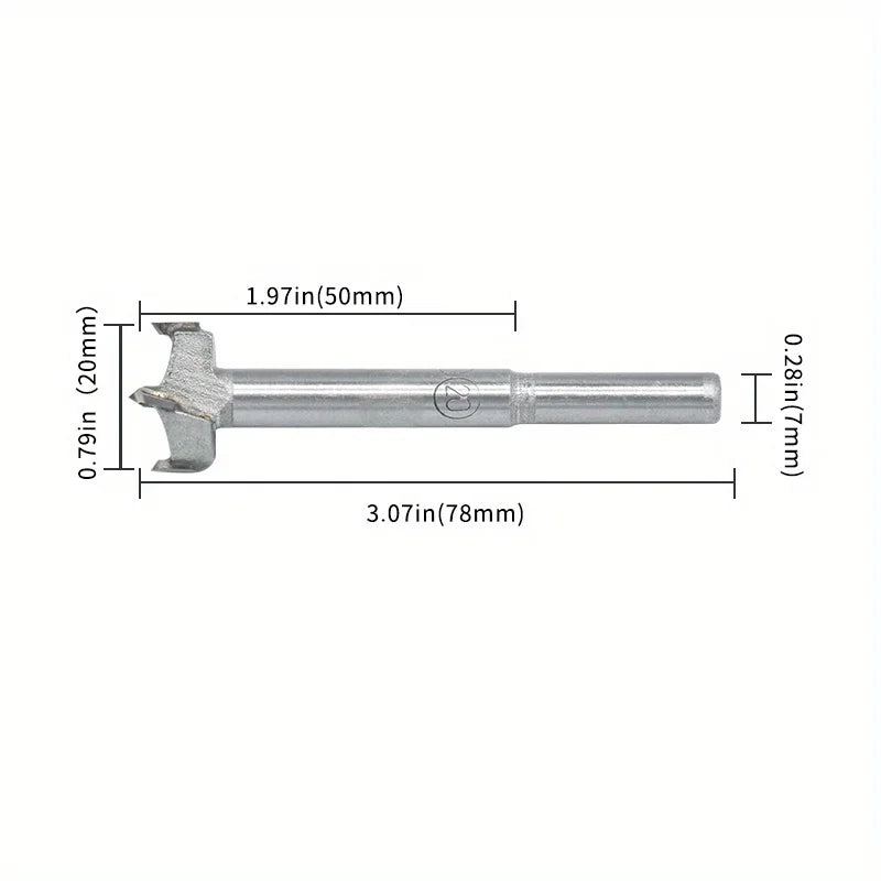 Ordinary woodworking hole opener hand electric drill hole expanding drill hinge alloy plastic gypsum board hole extractor