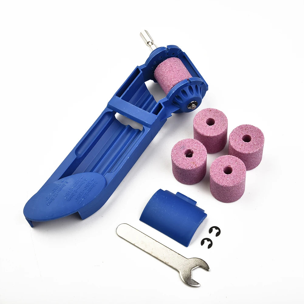Portable Drill Bit Sharpener Corundum Grinding Wheel Bit Tool Drill Bit Sharpen Machine For Step Drill Power Tool Accessories