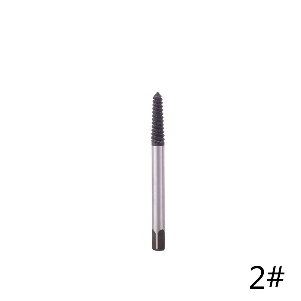 Screw Remover Extractor Drill Bits Carbon Steel Guide Set Broken End Bolt Removal Drill Set Damaged Bolts Remover Tools 1/8PCS