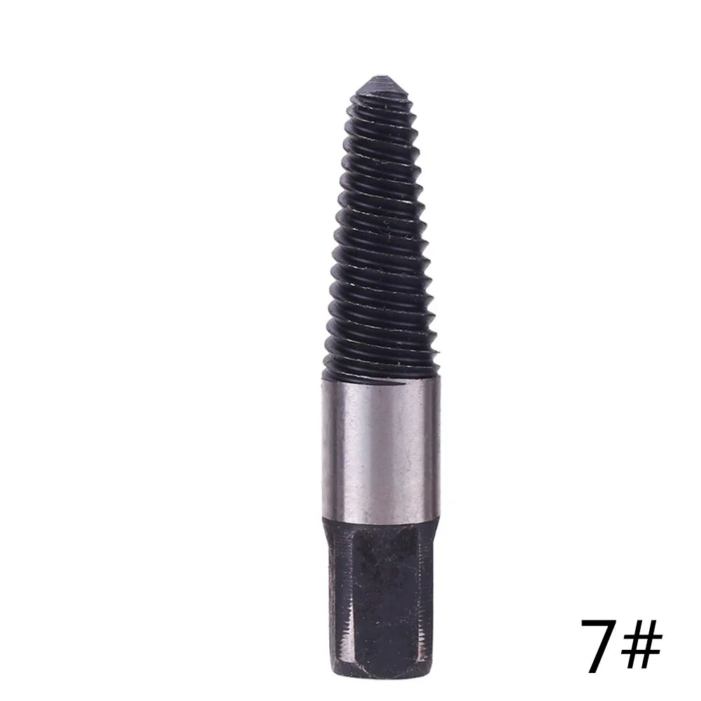 Screw Remover Extractor Drill Bits Carbon Steel Guide Set Broken End Bolt Removal Drill Set Damaged Bolts Remover Tools 1/8PCS