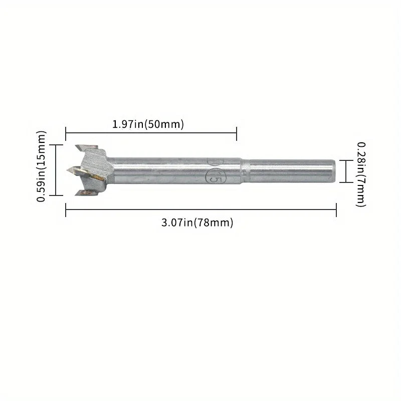 Ordinary woodworking hole opener hand electric drill hole expanding drill hinge alloy plastic gypsum board hole extractor