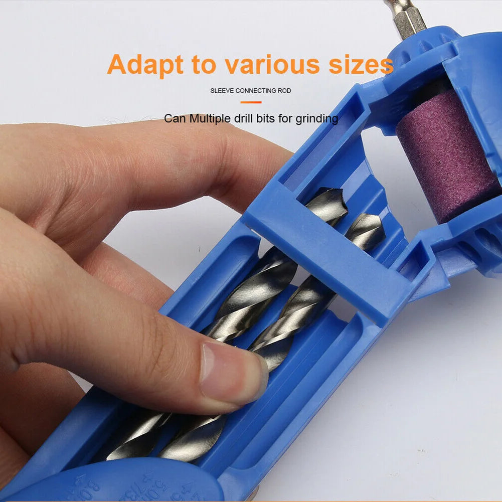 Portable Drill Bit Sharpener Corundum Grinding Wheel Bit Tool Drill Bit Sharpen Machine For Step Drill Power Tool Accessories