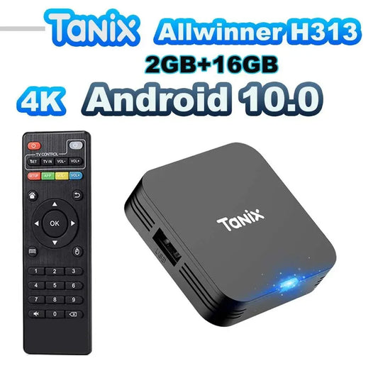 TX1 Android 10 TV Box -  4K HDR, Allwinner H313