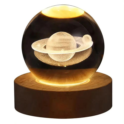 Crystal Ball Galaxy Lamp