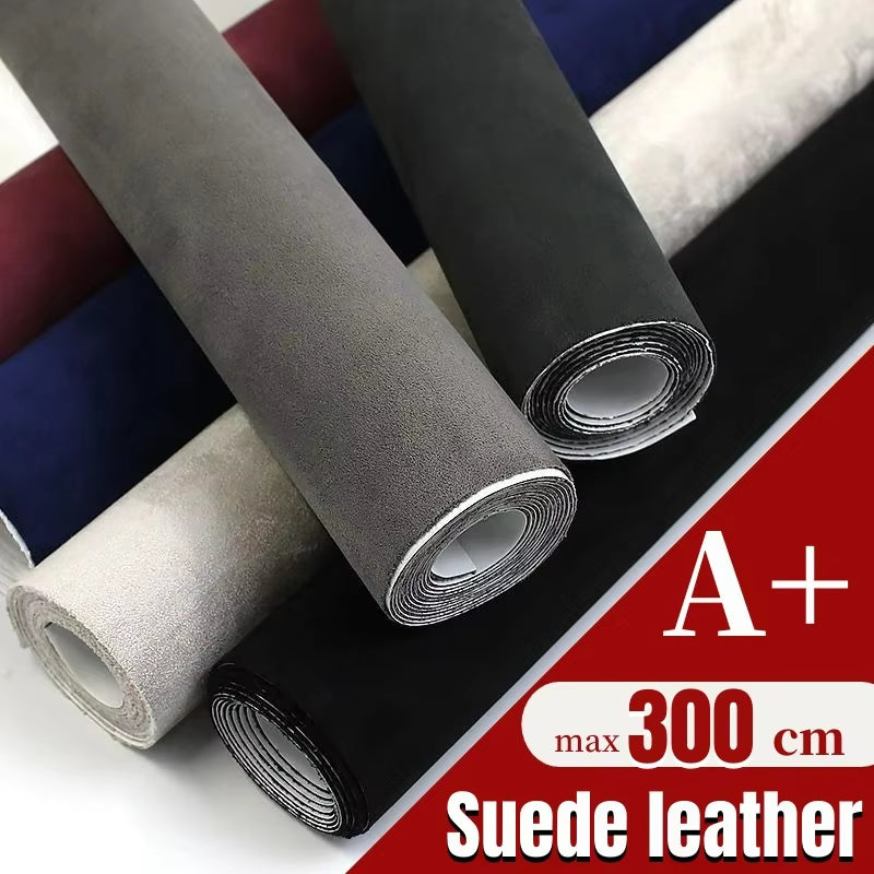 🔥Self-Adhesive Faux Suede Fabric for Automotive/ Home Repair/ DIY