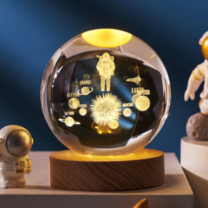 Crystal Ball Galaxy Lamp