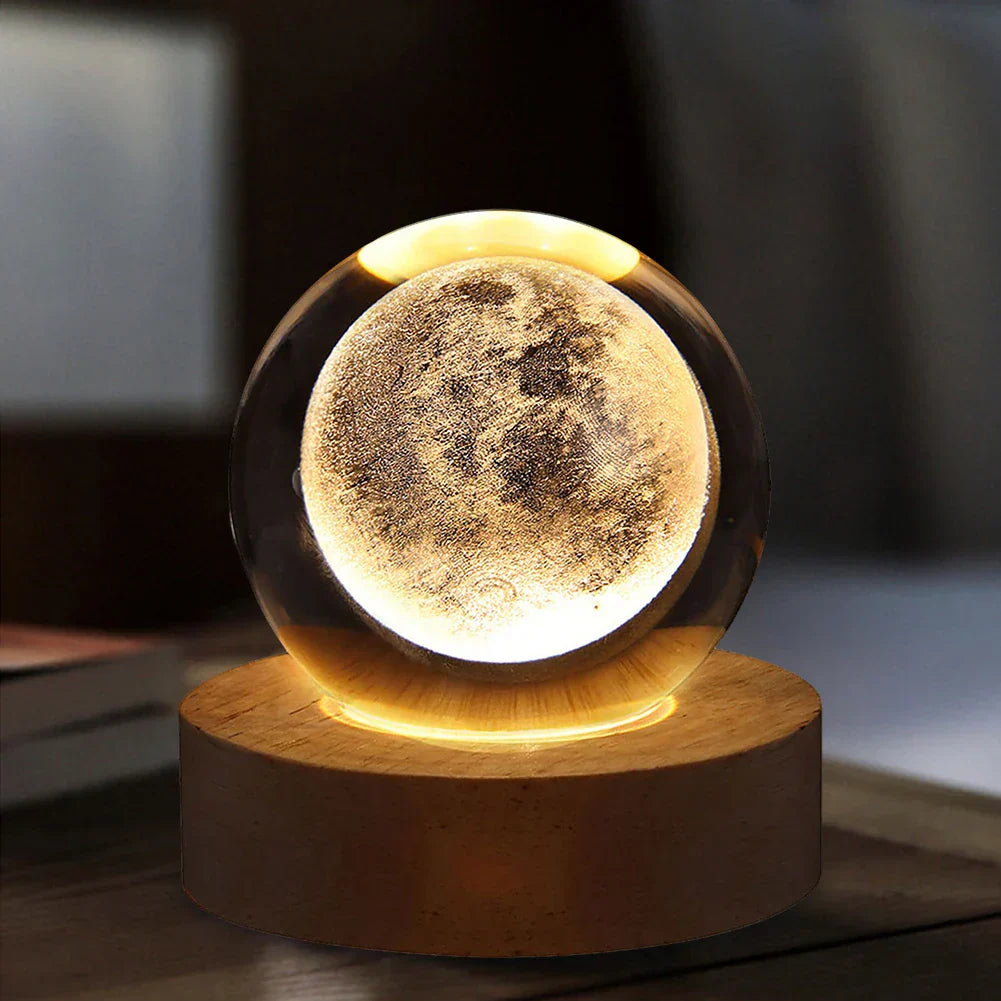 Crystal Ball Galaxy Lamp